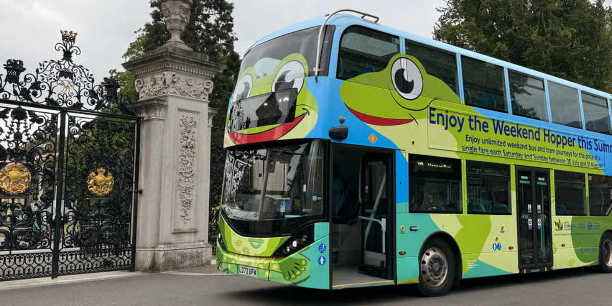 A London Hopper bus.