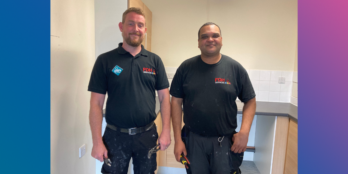 Two of our contractors from FDH.